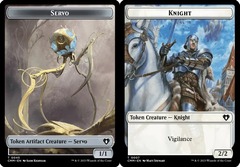 Servo (0045) // Knight (0007) Double-Sided Token